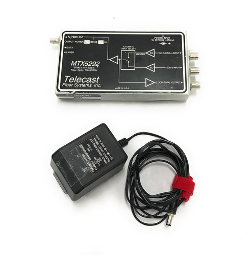 Telecast Fiber Systems MTX5292 50Mb/s to 1.5Gb/s Fiber Optic Transmitter