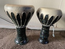 darbuka drum Pair Clay See Description 