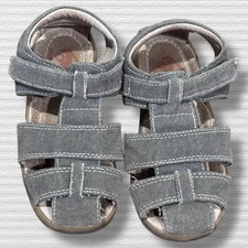 See Kai Run Jude IV Gray Canvas Size 10c