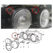 FIT FERRARI Headlight Adjusting Nut Clips Retainers for Headlamp Mount 5pcs