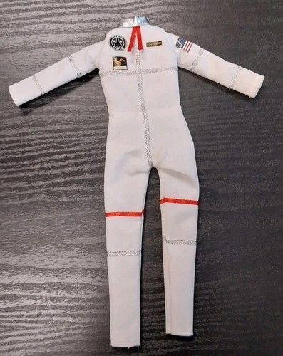 Vintage Barbie: Commander Astronaut Jumpsuit, Minty, Free Ship!