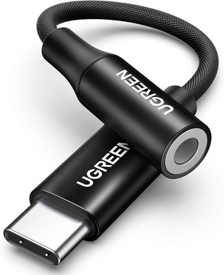 UGREEN USB C Klinke Adapter Aux USB C auf 3.5mm Kopfhörer Adapter mit DAC Chip