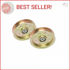 Virtionz Flat Idler Pulley for MTD Cub Cadet RZT 50 L54 42 S50 Troy-Bilt GT54 TB