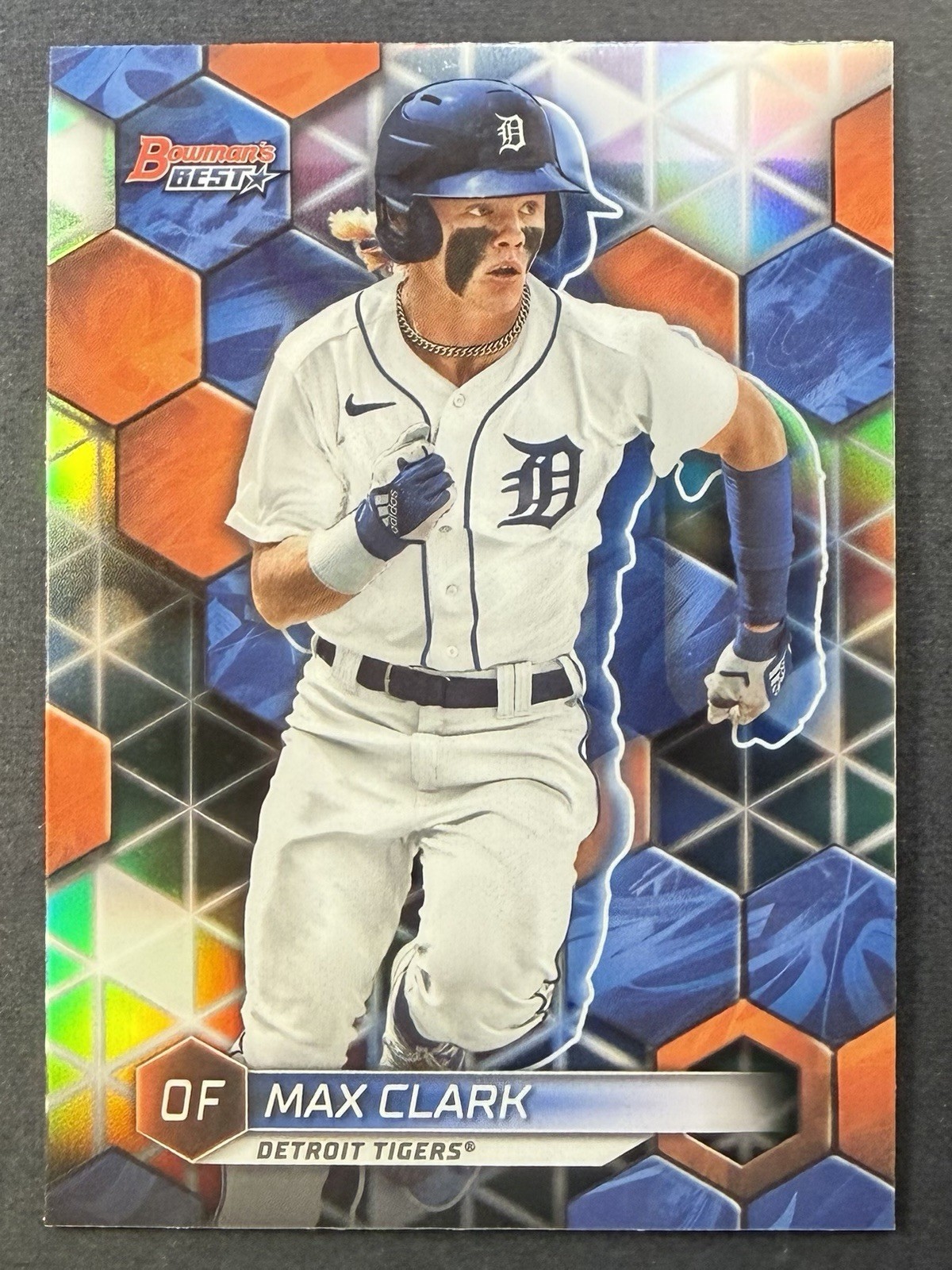 2023 Bowman's Best - Top Prospects Max Clark #TP-23 Refractor (RC)
