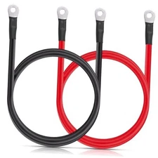 AUTOXBERT 4 Gauge 20mm2 60cm 5/16inch Car Battery Cable Wire Inverter Positive 