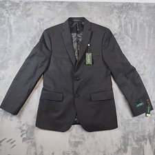Lauren Ralph Lauren Sport Coat Youth Boys 18R Black Two Button Blazer Lined