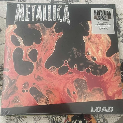 METALLICA - Load Ltd Edition Orange w/Black Smoke Coloured Vinyl New & Sealed