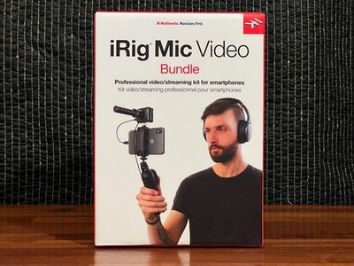 IK Multimedia - iRig Mic Video Bundle Mikrofon Kit - iPhone / Kamera NP189 