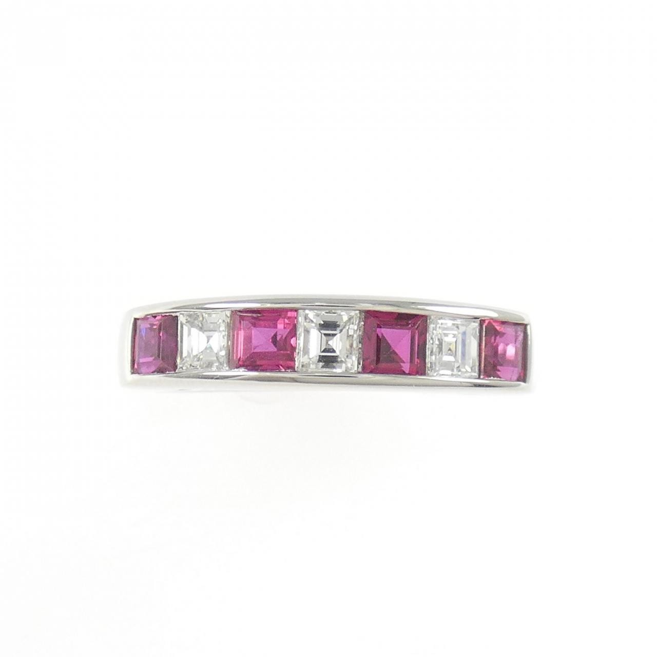 Authentic PT900 Ruby Ring 0.76CT #260-008-288-1139 - image 2