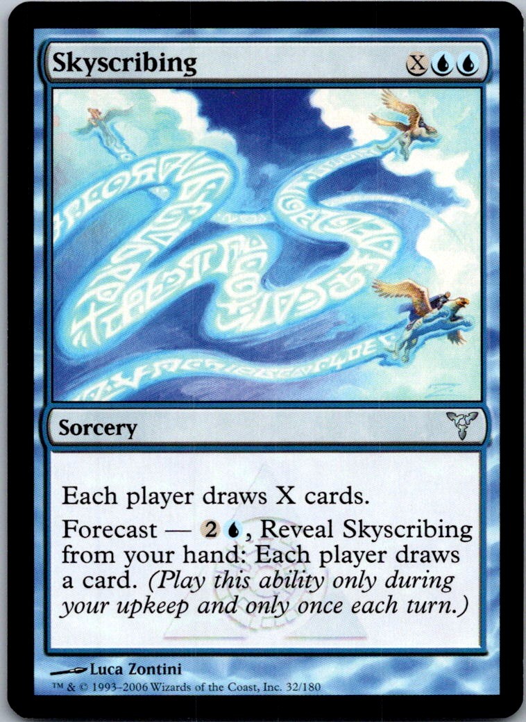 Skyscribing U DIS #32 NM MTG Magic
