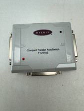 Belkin F1U115E Compact Parallel AutoSwitch DB25 2-Way Printer Switch Box Vintage