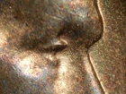 HIGH GRADE MINT ERROR 1957-D  LINCOLN WHEAT CENT DDO#4   AU/RB