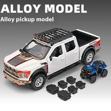 2017 Ford F-150 Raptor - Blue Diecast 124 Scale Model - Motormax - 79344bl-ts