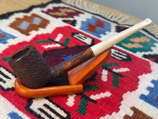 Manger Freehand Pfeife – Deutsche Handarbeit – Horn-Optik Mundstück – Unikat