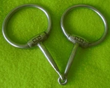 Jeremiah Watt Soft Signal Copper Inlay Sweet Iron Pinchless Eggbutt Snaffle BIT