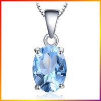 Edelstein AnhäNger Amethyst Citrin Granat Peridot Topas 45 Cm 925 Silber Damen