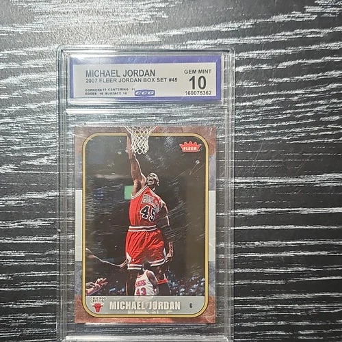 2007 Fleer Jordan PSA 10