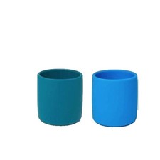 Silicone Baby Toddler Cups BPA-Free Spill Proof Pack of 2 New