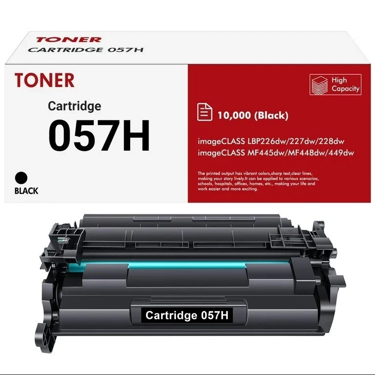 Cartuccia toner nero ad alta resa Canon 057H / LBP223dw / MF443dw - Immagine 2 di 3