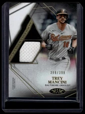 2022 Topps Tier One - Tier One Relics Design B #T1R1-TMA Trey Mancini #/399