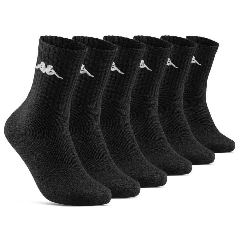 6 | 9 | 12 Paar KAPPA Sportsocken Tennissocken Arbeitssocken Herren Damen Socken - Bild 2 von 4