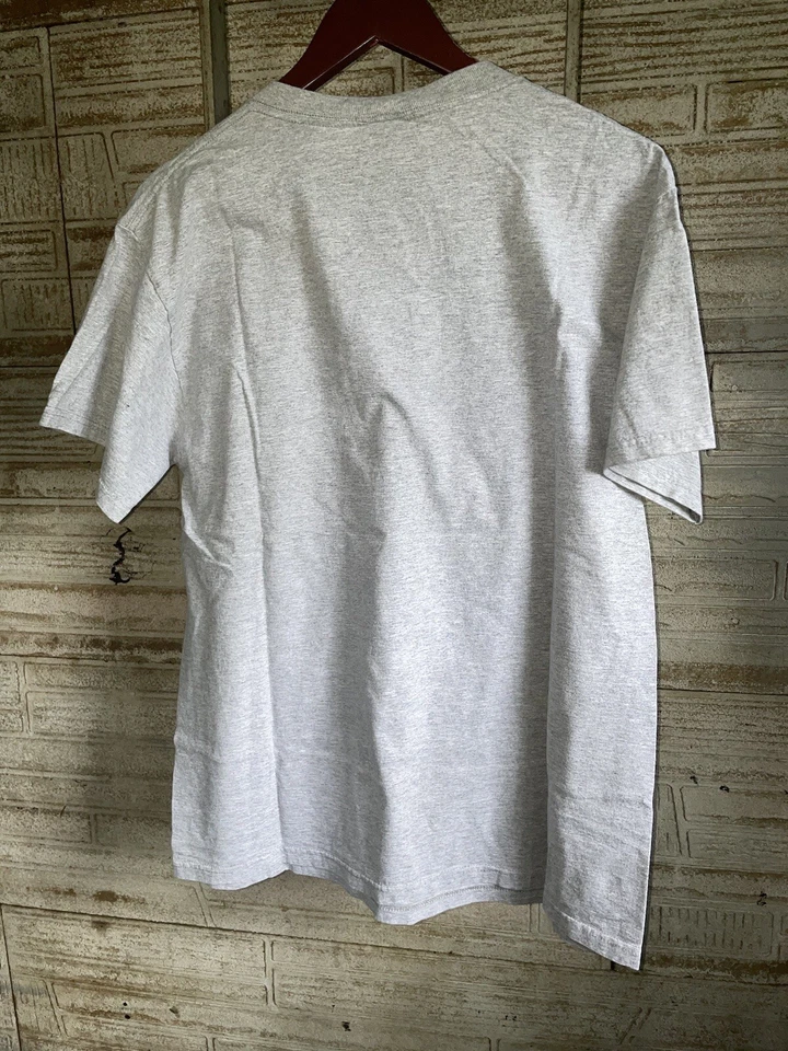 Vintage 90s Y2K Moon Pie T Shirt Unisex Size Large Eat Mo Pie Big Graphic Print - Image 4 of 4