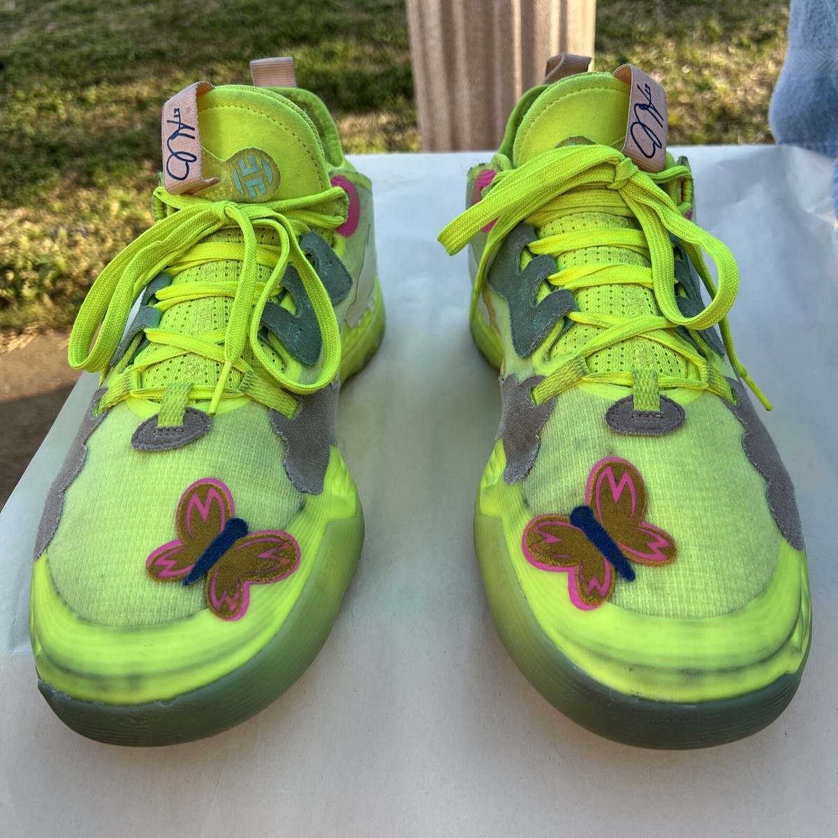 adidas Harden Futurenatural Men’s Size Solar Yellow Sneakers  FY2118