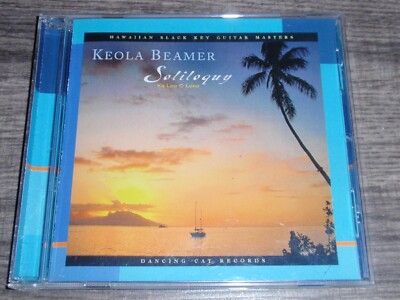 Keola Beamer Soliloquy Ka Leo O Loko CD Dancing Cat WH Hawaiian Slack Key Guitar