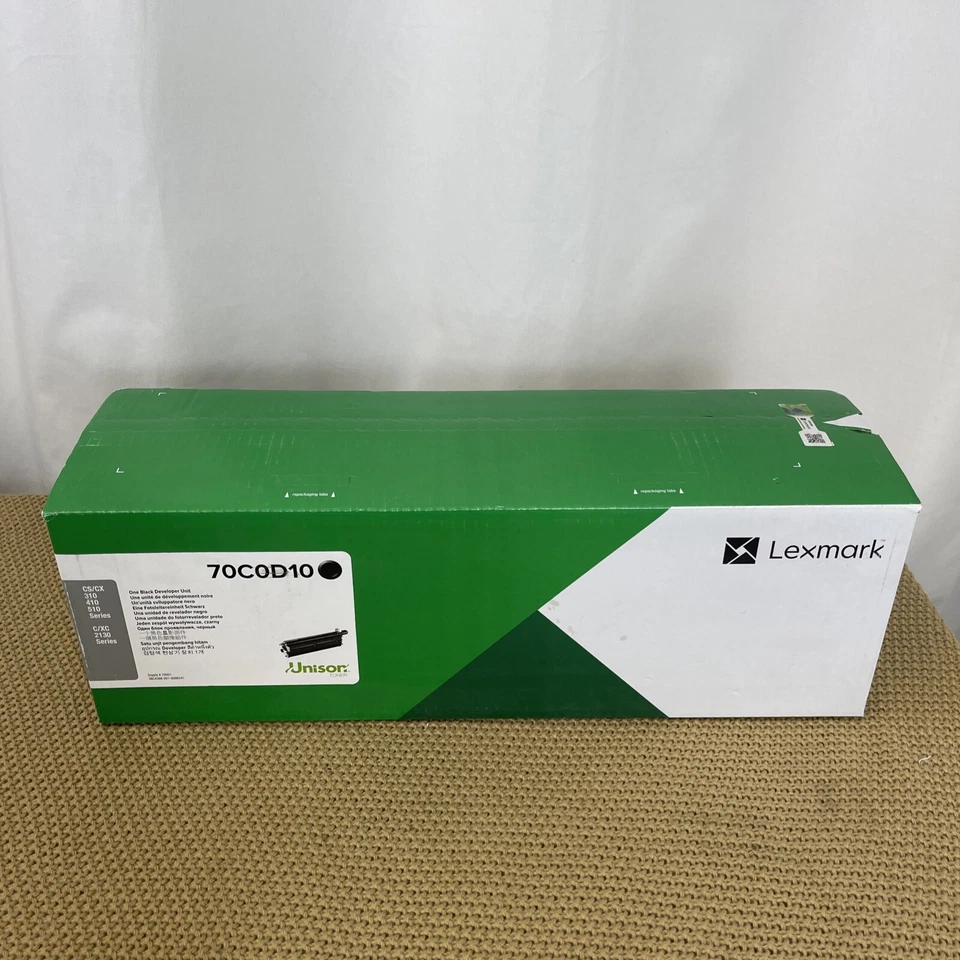 Genuine Lexmark 70C0D10 Black Developer CS310 CS410 CS510 XC2130 Printers - Image 2 of 4