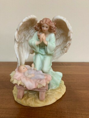 Seraphim Classics FRANCESCA  Loving Guardian  Angel by Roman Inc. 1995 #78001