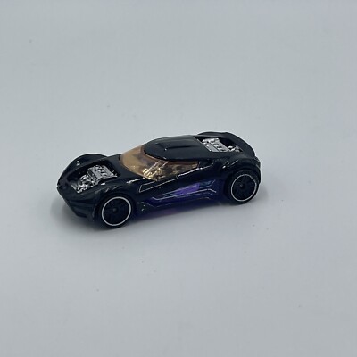 Hot Wheels Mattel Mitsubishi Double Shotz Black / Transparent