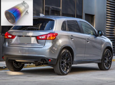 Exhaust Pipe Tip Muffler Tailpipe Trim For 08-18 MITSUBISHI OUTLANDER Sport ASX