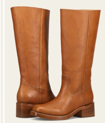 Frye Campus 14L Boots Saddle Brown Knee Leather Seconds Icon