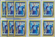 (10) 2021 DONRUSS PREMIUM RATED ROOKIE #325 BEN SKOWRONEK RC SP GOLD HOLO LOT