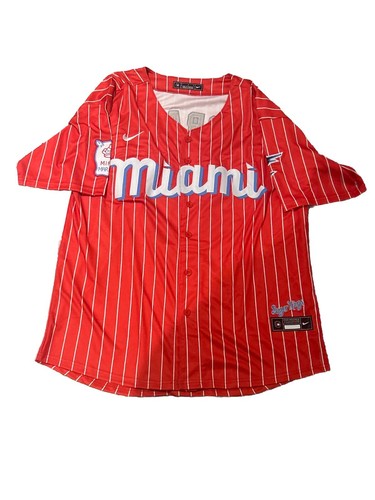 Luis Arraez Autographed Miami Marlins Jersey JSA COA Certified - Picture 3 of 3