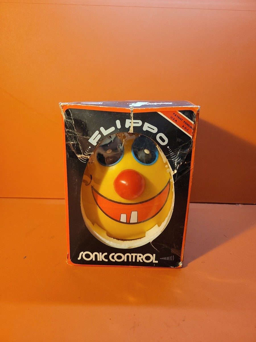 「FLIPPO」SONIC CONTROL USA 80s Rare Vintage 1981 Flippo Sonic Control Clown Head ~ SC 902 ~ In