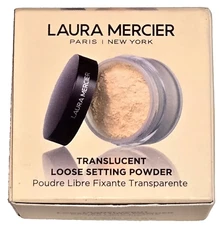Laura Mercier Translucent Loose Setting Powder 0.33 oz 9.3 g Matte Full Size NEW
