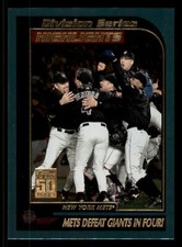 Division Series Highlights 2001 Topps #401 New York Mets