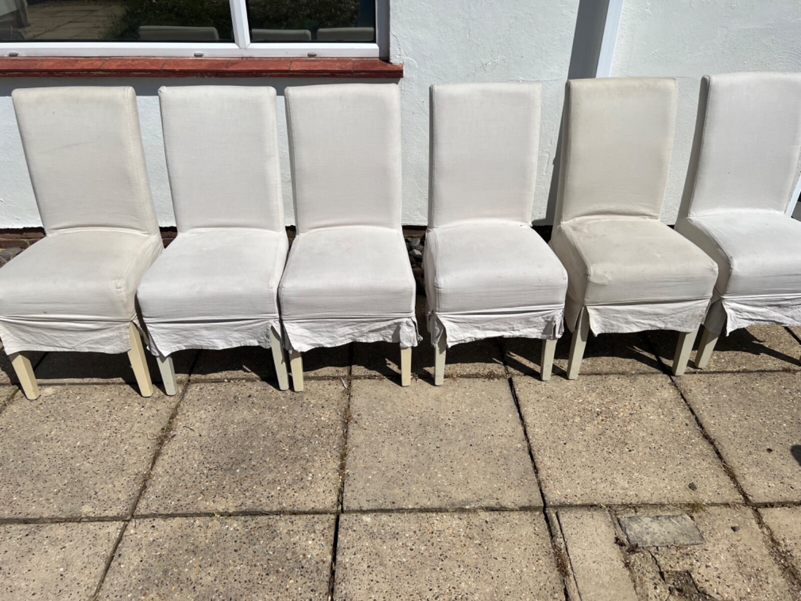 Neptune Long Island Dining Chairs x 6 eBay