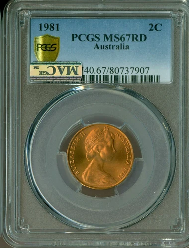 1981 Australia 2 Cents — photo from the most recent tracked eBay sale