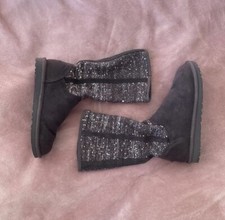 UGG Australia Camaya Sequin Gray Winter Boot