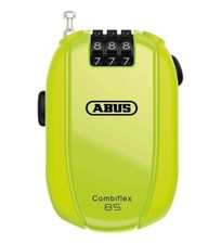 ABUS Combiflex Break 85 Cable Bike Lock - Neon Yellow