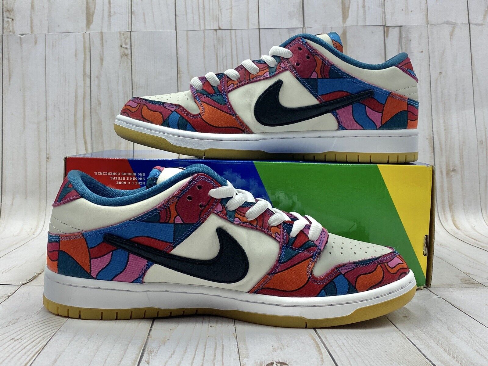 26cm PARRA × NIKE SB DUNK LOW-