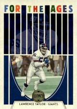 Lawrence Taylor 2022 Legacy Football - For the Ages #FA-4 - New York Giants