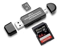 Adapter Usb Card Reader Connector Smartphone Tablet Function Accessory Cable Sd Adapter Usb Card Reader Connector Smartphone Tablet Function Accessory Cable Sd