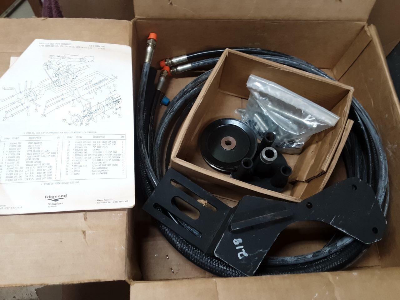 NOS OEM Genuine Diamond Belt Drive Snow Plow Pump Kit 95+ Chevy/GMC