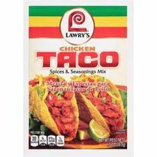 Lawry's Chicken Taco Seasoning Mix - 1 oz