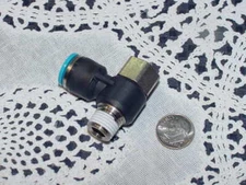 Festo QSTF-1/4-10-B T-Connector, Push-In Fitting, Mat-Nr. 153188, NEW!