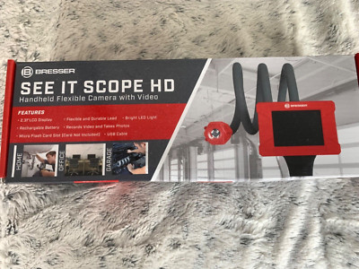 Bresser See It Scope HD - Handheld Flexible Camera with Video