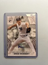 Greg Weissert 2023 TOPPS SERIES 2 BASEBALL STARS ROOKIE AUTO #BSA-GW YANKEES